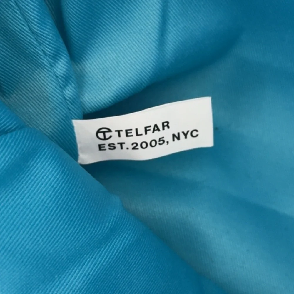 Telfar Pool Blue Medium Shopping‎ Crossbody Top Handle Tote Bag